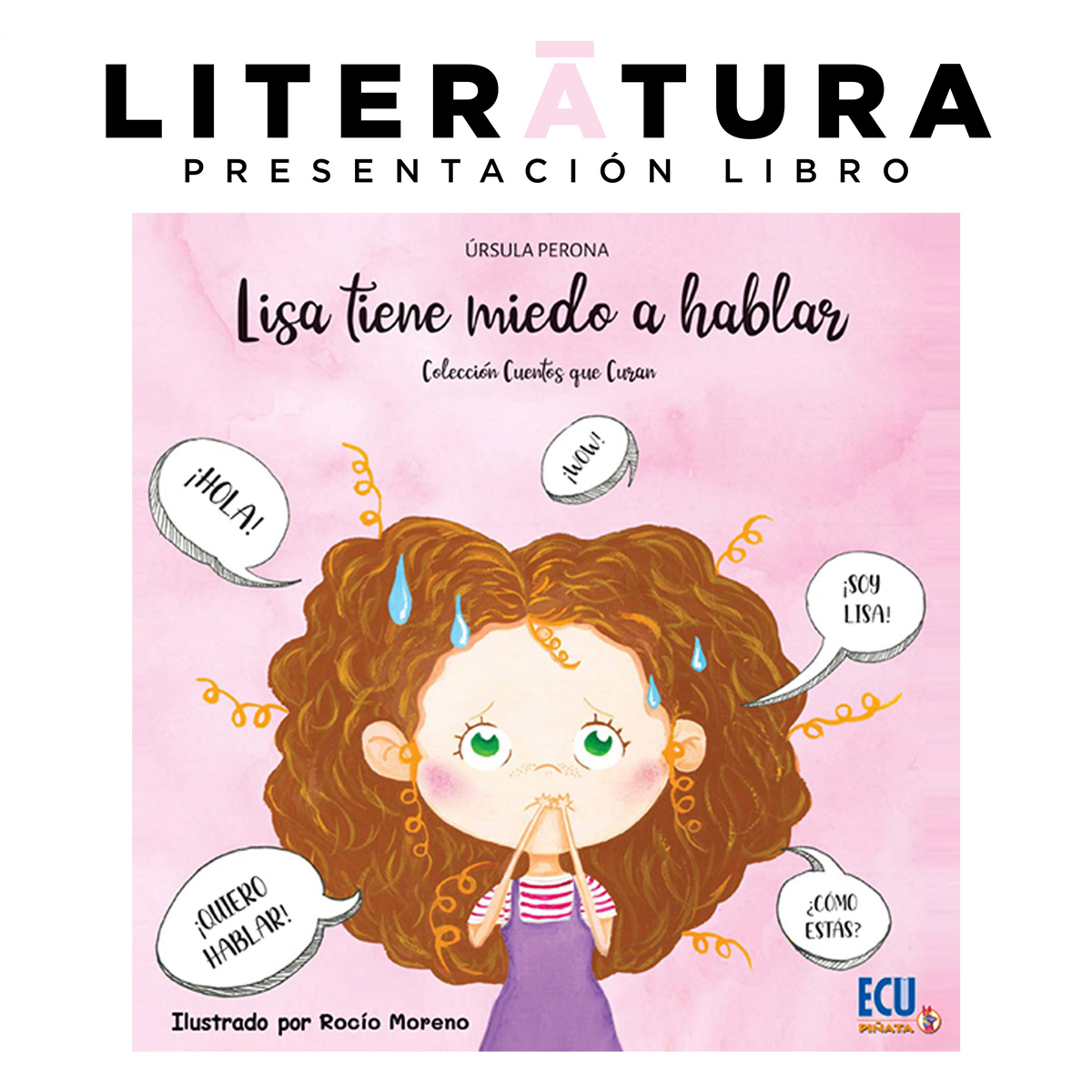 Imagen del evento Presentación del libro: "Lisa tiene miedo a hablar" de Úrsula Perona